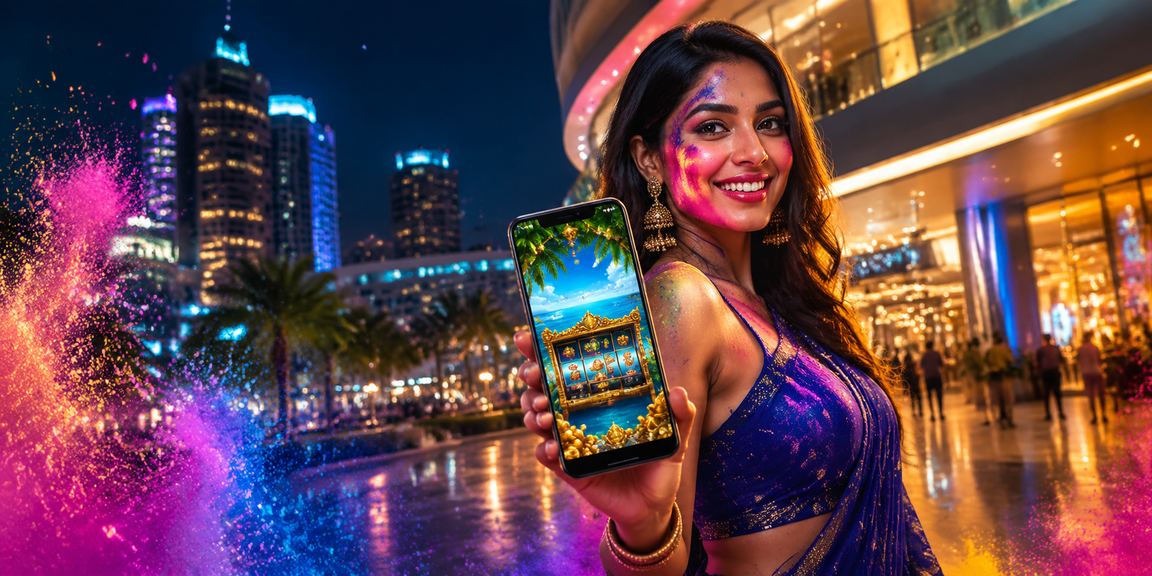 Bangalore MG Road casino app during Holi festival